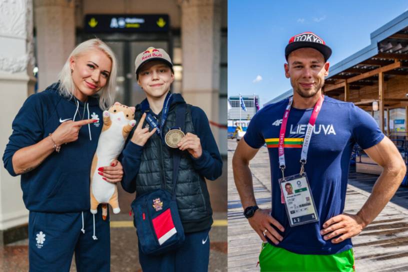 Start of the Olympic Movement's 100th Anniversary Walk Challenge: with 7.5 thousand participants, including Olympians and world Lithuanians