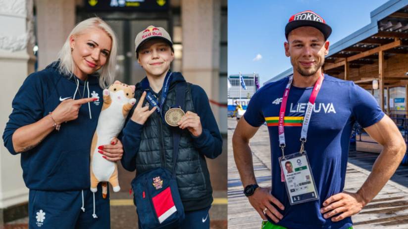 Start of the Olympic Movement's 100th Anniversary Walk Challenge: with 7.5 thousand participants, including Olympians and world Lithuanians