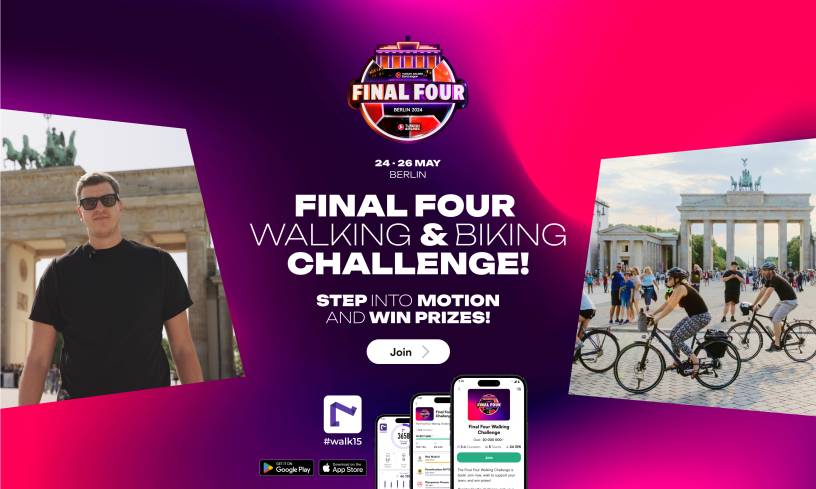 Help the environment, adopt healthy habits and take part in the Final Four Walking Challenge!