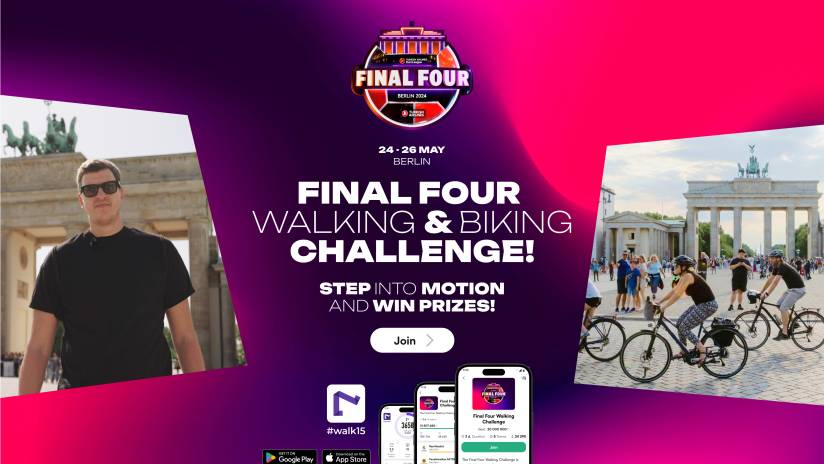 Help the environment, adopt healthy habits and take part in the Final Four Walking Challenge!